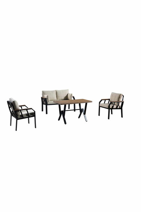 Hanah Home Nergiz 2+1+1 - Mink